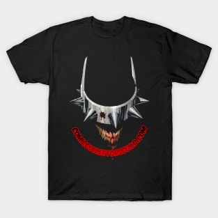 Batman who discount laughs t shirt